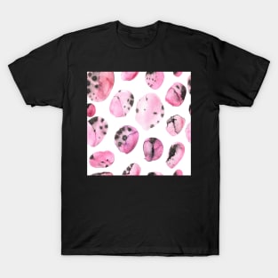 watercolor polka dots seamless pattern T-Shirt